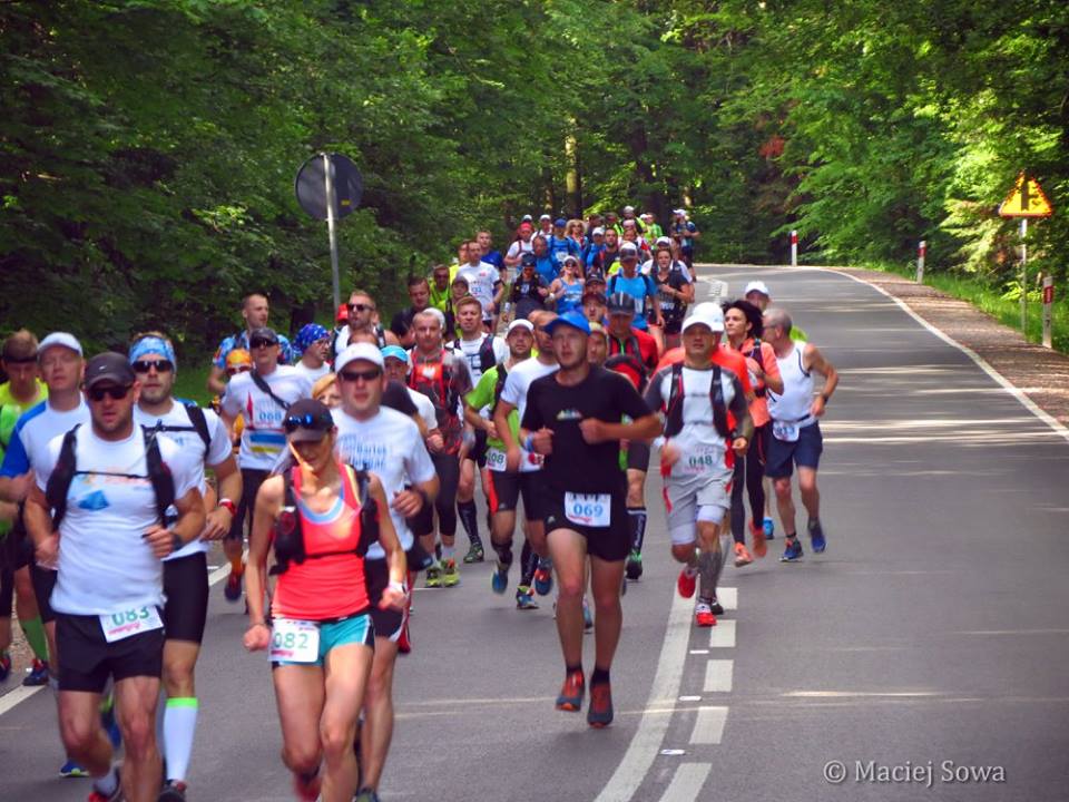 II Puchar Gór Świętokrzyskich - pierwszy podbieg.jpg