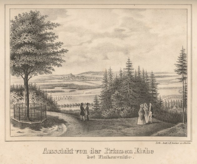 Dąb Książęcy, Prinzen Eiche