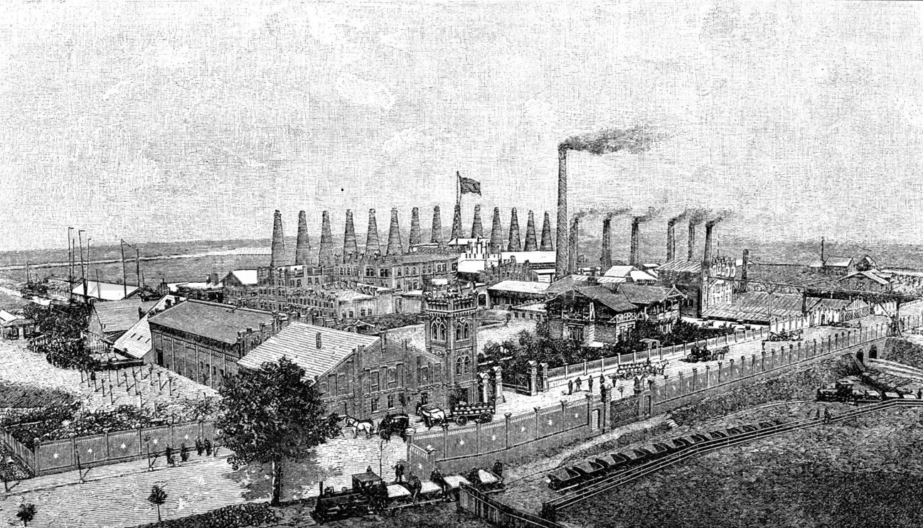 Fabryka Cementu Portlandzkiego Stern, Portland Zementfabrik Finkenwalde